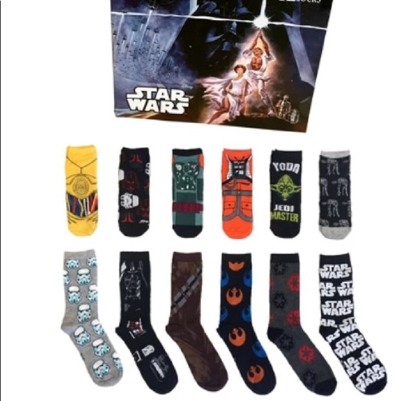 Star Wars Other - StarWars 12 Days Of socks